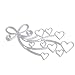 Metal Cutting Dies Heart Paper Cutting Dies Stencil Frame Metal Template DIY Card