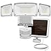Solar Lights Outdoor, AmeriTop Super Bright LED Solar Motion Sensor Lights with Wide Angle Illumination; 1500LM 6000K, 3 Adjustable Heads, IP65 Waterproof Outdoor Security Lighting primary