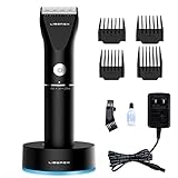 Hair Clippers - Liberex Professional Cordless Electric Hair Cutter Machine Kit Rechargeable Wireless Hair Grooming Trimmers Set for Men Kids Babies Family Home with 4 Guide Combs, Charging Base