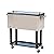 Tenive Portable Rolling Cooler Outdoor Patio Party Entertainer Beer Cart, 80-Quart