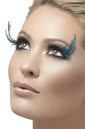 Fever Women's Eyelashes and with Feather Plume Contains Glue In Display Box