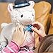 Llama Stuffed Animal Plush Fancy Friend: Cute & Funny Llama Plush with Monocle & Bowtie for Children or Adults - Perfect Party Gift or Bedtime Friend for Boys & Girls - 14 Inches Tall