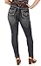 WallFlower Plus Size Belted Luscious Curvy Skinny Jeans