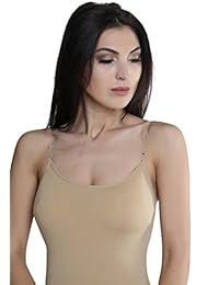 Smart Fit Me camiseta adelgazante de cuerpo completo para usar bajo el vestido para dama