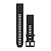 Garmin 010-12496-00 Fenix 5 Quick fit 22 Watch Band - Black Silicone