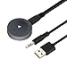 Bluetooth Car Kits, SAMMIX Bluetooth 4.2 Receiver, Hands-Free Car Audio Adapter for Phone Calling and Music Streaming with 3.5mm AUX Input and 3.94ft USB Cable