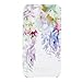 Official TED BAKER SS16 Apple iPhone 6 / iPhone 6S Hard Shell Back Case / Cover for Women / Girls, Snap on Case for iPhone 6S - ELEETA - White / Floral