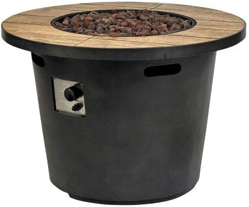 Amazon Com American Fireglass Duraflame Del Rey Fire Pit With 35
