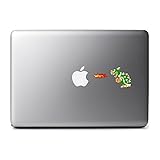 Retro 8-Bit Bowser Decal from Super Mario Brothers for MacBook, iPad Mini, iPhone 5S, Samsung Galaxy S3 S4, Nexus, HTC One, Nokia Lumia, Blackberry