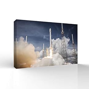 for Living Room Bedroom Home Artwork Paintings Rocket