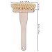 Redecker Tampico Fiber Bathtub Brush with Untreated Beechwood Handle, 100% Made in Germany, 10-5/8 inches, Angled Design, Natural Bristles are Heat-Resistant and Retain Shape, Hanging Loop for Storage