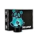 Panda lamp 3D Lamp LED Night Light Panda Bamboo lamp Leaf Touch 7 Color Change Table Lamp Xmas Toy Gift