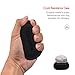 Earphones Carrying Case Mini Headphones Bag Portable PU Leather Storage Pouch with Carabiner for Earbuds Headsets USB Disk USB Cable iPhone Cable etc - Black