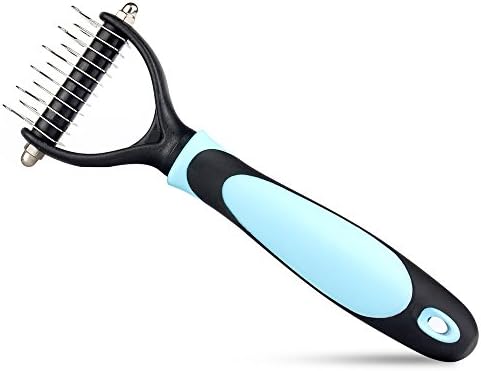 LifeFly Pet Grooming Tool & Pet Grooming Brush - For Small, Medium & Large Dogs + Cats Dramatically Reduces Matts & Knots