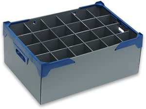 Tamaño mediano Copa de vino – cristalería caja de almacenaje