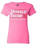 Shop4Ever® Donald Trump 2016 Women's T-Shirt Political Election Shirts