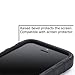 Vakoo 3-in-1 Combo Shockproof Rugged Dual Layer Armor Holster Case with Locking Belt Swivel Clip and Kickstand for Apple iPhone 5 / 5s - Black