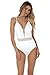 Becca by Rebecca Virtue Women's Siren One Piece Plunge Swimsuit