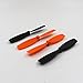 BTG Propellers Props for DIY Micro Indoor FPV RC Racing Quadcopter Racer Drone Miniquad Frame Support 8520 Motor Like Tiny QX90 QX95 LT105 JJPRO T1 T2 Kingkong Q100