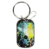 Tinker Bell Moody Wash Fairies Disney Car Truck SUV Dog Tag Key Chain