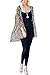 ViiViiKay Women's Floral print Chiffon Sheer Kimono Oversized Cardigan cape Tops