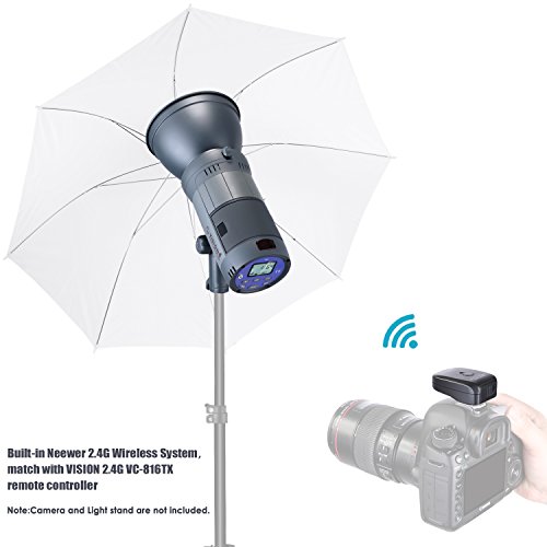 Neewer Vision 4 Outdoor Studio Flash Strobe Kit Liion Battery