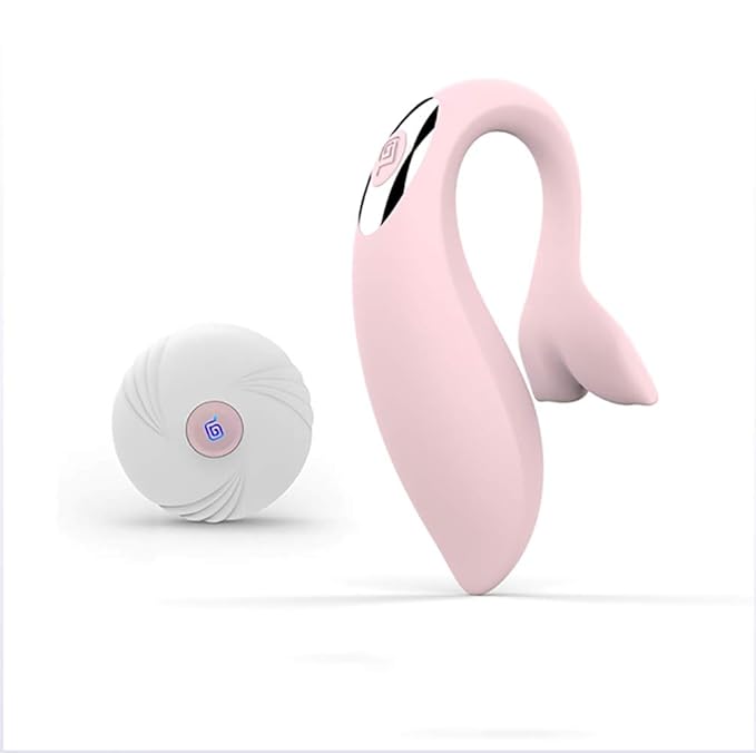 FUHOAHDD Delfin-Multi-Frequenz-Vibrator USB-Aufladung tragbare drahtlose Fernbedienung vibrierendes Ei wasserdichtes vibriere