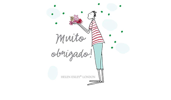 Muito Obrigado! (Em Portuguese do Brasil) : Helen Exley: Amazon.es: Libros