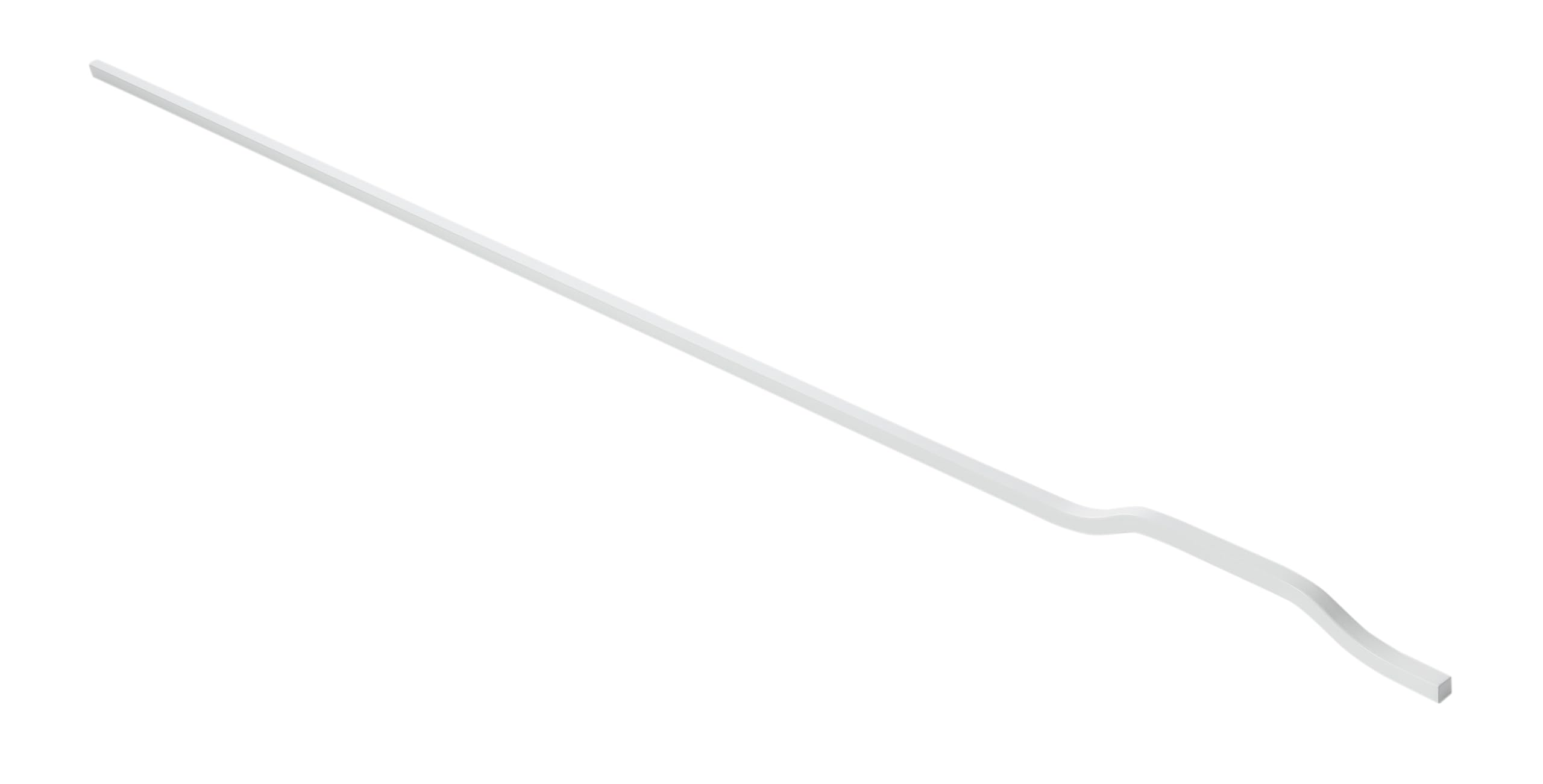 GTV - Gravel Furniture Handle - Long 120 cm - Aluminium - Matte White