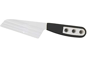 The Cheese Knife BKP2 with Patented Cheese Knives Blade, Black