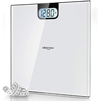 Okaysou Accurate Digital Bathroom Body Weight Scale, All-New Weight Scale with 3.6