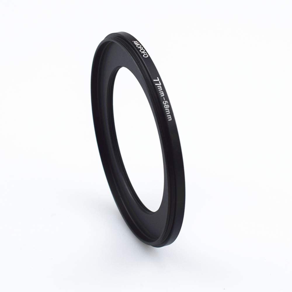 77mm to 58mm Step-Down Ring Filter adapter/77mm to 58mm Camera Filter Ring for 58mm UV, ND, CPL Filter,Step-Down Ring(77mm-58mm) — image 1