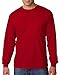 Gildan G5400 100% Cotton L-Sleeve Tee - Cardinal Red - XL