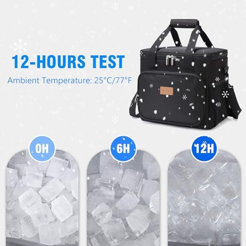 Kühltaschen, Faltbare Isolier-Thermotasche, Dunkelblau
