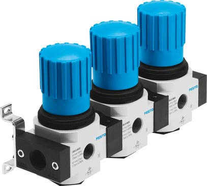 Festo 528973 Model LRB-1/2-D-7-O-K3-MIDI Pressure Regulating Valve Manifold