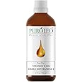 PUROLEO Vitamin E Oil 4 FL Oz/118 ML (Packed in Canada) – Pure Vitamin E Oil for Skin, Hair, and Face. A versatile oil suitab