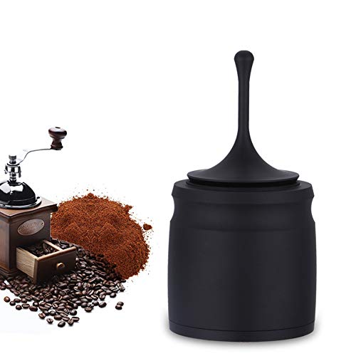 dezirZJjx Coffee Dosage Ring, Portable Espresso Coffee Maker Bean Grinder Dosage Cylinder Ring Tamper Tool, Easy to Use