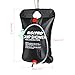 RISEPRO Solar Shower Bag, 5 gallons/20L Solar Heating Camping Shower Bag Temperature Indicator Hot Water 45°C Hiking Climbing C1004