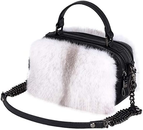 mink fur bag