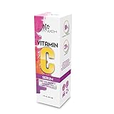 Vitamin C Serum for Younger Glowing Face and Skin – Organic Anti-Wrinkle, Anti-Aging Topical Serum, Reduces Lines, Wrinkles, Under-Eye Bags, Skin Discoloration – 20% Vitamin C & Hyaluronic Acid