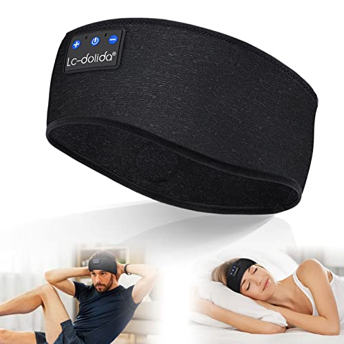 LCdolida Sleep Headphones Bluetooth Headband Wireless Sleeping