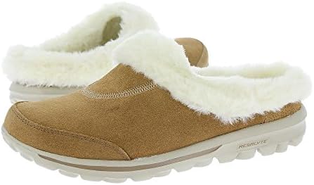 skechers performance women's go walk cozy slipper