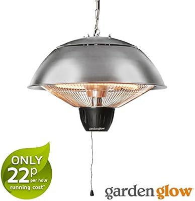 Garden Glow 1500w Ceiling Mounted Hanging Halogen Patio Garden