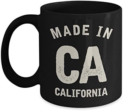 Mighty Mug - Proudly Made in CA CALIFORNIA - 11 OZ Coffee Mugs - Home Town State Citizen Love Mug