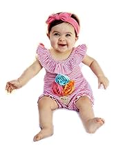 Mud Pie Baby Girls Ice Cream Bubble Romper (12-18 months)