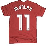 Anfield Shop Liverpool FC M. Salah T-Shirt - Support ONE of LFC'S HOT Players - This is The T-Shirt You've Been Waiting for - Authentic