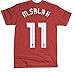 Anfield Shop Liverpool FC M. Salah T-Shirt - Support ONE of LFC'S HOT Players - This is The T-Shirt You've Been Waiting for - Authentic