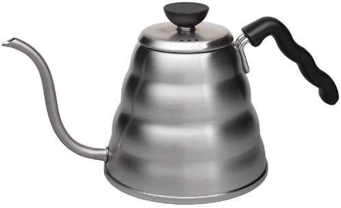 Espresso Supply Hario Buono Kettle, 1.2-Liter/40-Ounce, Silver