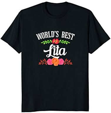 Spanish Grandma T Shirt - World's Best Lita Shirt