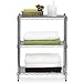 Furinno WS15001 Wayar Heavy Duty Wire Shelving System, 3-Tier, Chrome